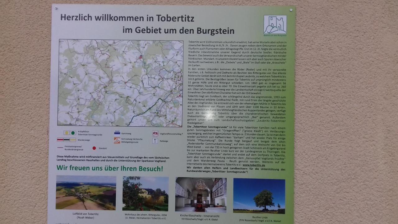 Ferienhaus Johanna & Ferienwohnung Thum Weischlitz Εξωτερικό φωτογραφία